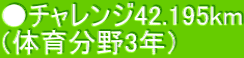 `W42.195km ï番3Nj