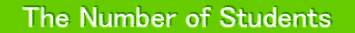 　The Number of Students　